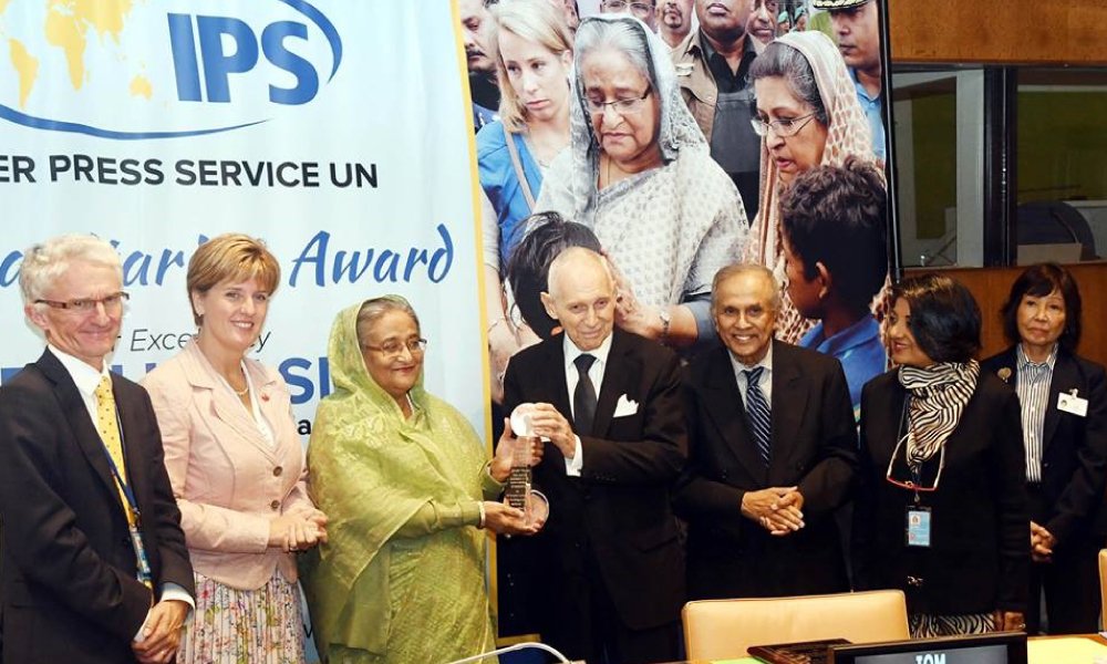 Bangladesh government is now touching new heights banking on development: IRI